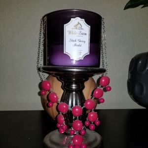 Pink adjustable necklace